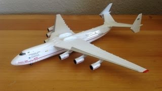 Herpa 1400 Antonov Airlines AN225 Unboxing [upl. by Nodnab985]