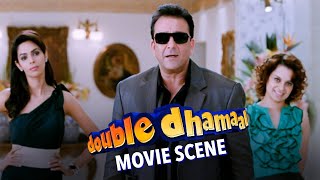 Double Dhamaal Sanjay Dutt  Mallika amp Kangana Discover the Gangs True Face  Movie Scene [upl. by Radec]