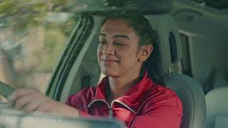 Smriti Mandhana aiming for the next with the seamless fluidic and futuristic Hyundai IONIQ5 [upl. by Nocam]