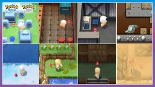 Pokémon Brilliant Diamond amp Shining Pearl All Evolution Stone amp Item Locations [upl. by Halstead688]