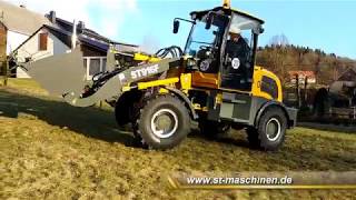 Radlader Hoflader Frontlader ST916F  ZL 16 F 2018 stmaschinende [upl. by Dirgis]