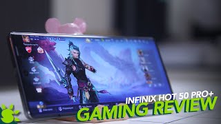 Infinix HOT 50 Pro Gaming Review [upl. by Prochora151]