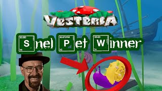 Roblox Vesteria SNEL PET GIVEAWAY WINNER REVEAL [upl. by Nagle]