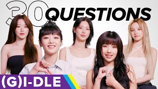 GIDLE Answers 30 Questions As Quickly As Possible [upl. by Kotick59]