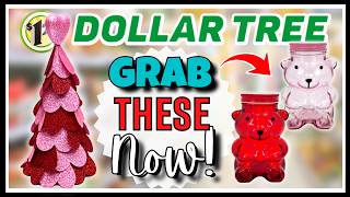 NEW DOLLAR TREE Finds To HAUL For VALENTINES to Grab NOW  PLUS DIY amp CRAFT Ideas For 2024 [upl. by Guillema56]