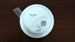 Hardwired Carbon Monoxide Alarm with Battery Backup CO5120BN [upl. by Mongeau]