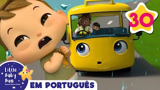 As Rodas Do Ônibus  TV infantil  Desenhos Animados  Lellobee em Português [upl. by Inhsor223]