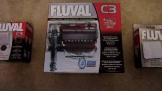 Fluval C3 Power Filter Unboxing [upl. by Wonacott]