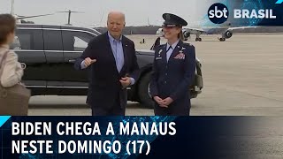 Biden vai se reunir com Lula durante visita ao Rio para o G20  SBT Brasil 161124 [upl. by Loise]