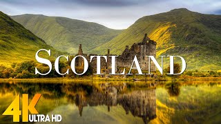 Scotland 4K  Scenic Relaxation Film With Inspiring Cinematic Music and Nature  4K Video Ultra HD [upl. by Tedmund497]