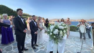 Our Greek Orthodox Wedding Ceremony [upl. by Amrac]