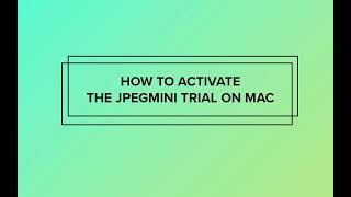 How To Download The JPEGmini Trial on Mac [upl. by Solley]