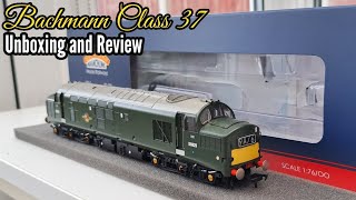 Bachmann class 37  Unboxing and Review [upl. by Meldon619]