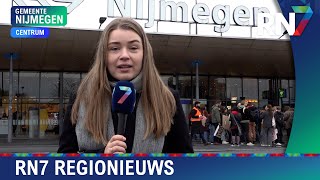 Nijmeegse studenten vertrekken alsnog naar Utrecht  RN7 REGIONIEUWS [upl. by Iam]