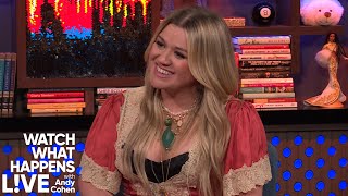 Kelly Clarkson’s Special Relationship with Reba McEntire  WWHL [upl. by Enobe]