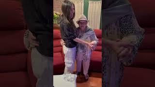 Nonna’s Giuseppina dancing with Suezanna on her 94th Birthday [upl. by Rases250]