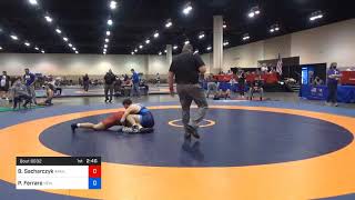 86 Kg Consolation Brooks Sacharczyk Arkansas RTC Vs Peter Ferraro New England RTC [upl. by Nevets519]