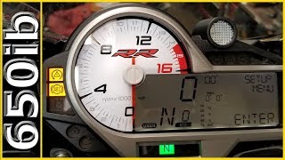 2018 BMW S1000RR Setup Menu  Explained [upl. by Hines]