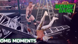 WWE Money in the Bank OMG Moments [upl. by Hajile971]