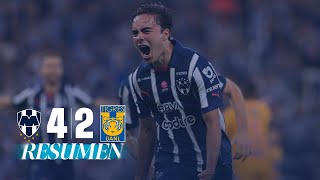 MONTERREY 42 TIGRES J12  PARTIDAZO FIMBRES HÉROE y el CLÁSICO es RAYADO [upl. by Aihsoj762]