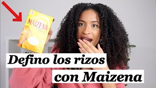 MASCARILLA de MAIZENA y Zanahoria para ELIMINAR el FRIZZ de TU CABELLO😱  ESPONJOSA ❌ [upl. by Stearns]