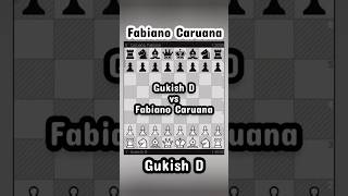 Gukesh D vs Fabiano Caruana Olympiad chess 2024 chess chessgrandmaster chessolympiad chesstv [upl. by Palma14]