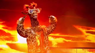 the masked singer season 4 giraf performance [upl. by Bega]