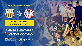 Serie C2  Vigor Lanciano  Paglieta Red Sox 30 Gol amp Highlights  5ª Giornata 202425 [upl. by Ycak596]