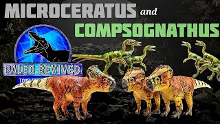 Paleo Revived Microceratus amp Compsognathus Review [upl. by Drucie]