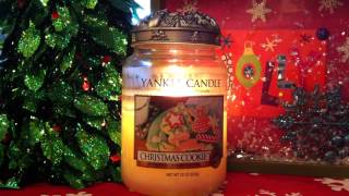 Yankee Candle Christmas Cookie Review [upl. by Devitt535]