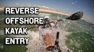 Reverse Surf Entry TACTICS For Pedal Fishing Kayaks [upl. by Nelehyram354]