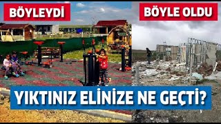 Sincan Anayurt şehri huzur hobi bahçeleri yıkıldı Böyleydi böyle oldu Şimdi tarım mı yapılacak [upl. by Deb633]