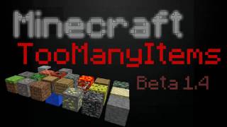 Minecraft Beta 18119pre TooManyItems Mod Installation amp Tutorial  SimplyLook [upl. by Tiphane]