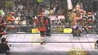 ICP w Vampiro vs Lenny amp Lodi WCW [upl. by Carolee233]