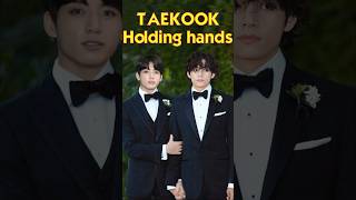 Taekook love holding hands part 2🤝🥰 V and Jungkook cute moments how Vkook love each other [upl. by Namwen281]