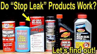 Do Stop Leak Products Work Do They Damage Engine Seals Will They Destroy an Engine Lets Find Out [upl. by Irmine]