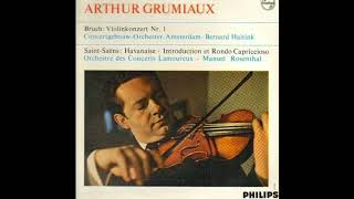 Bruch Violin Concerto n1  Arthur Grumiaux  Concertgebouworkest Haitink [upl. by Nolita358]