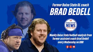 BNN LIVE Former Boise State OL Coach Brad Bedell talks Maddux Madsen and more [upl. by Dafodil]