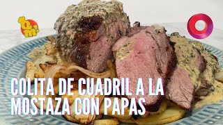 Colita de cuadril a la mostaza con papas  QuéMañana [upl. by Niarfe]