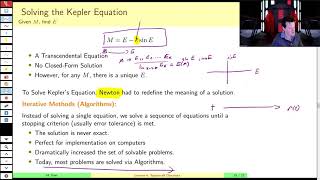 AEE462 Lecture 4 Part B  NewtonRaphson Iteration and Keplers Equation [upl. by Goodhen951]