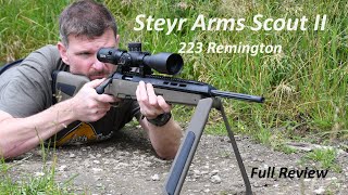 Steyr Arms Scout II in 223 Full Review [upl. by Retsel]