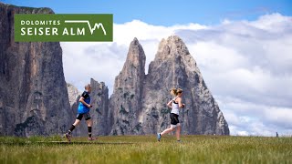 3D Track  Seiser Alm  Alpe di Siusi Half Marathon [upl. by Steffane]