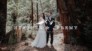 Most EPIC elopement EVER  Wedding in California Redwoods [upl. by Adolphe197]