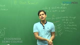 Liquid Solution  Chemistry Class 12  IIT JEE Main amp Advanced by PS Sir  Etoosindia [upl. by Elyr]