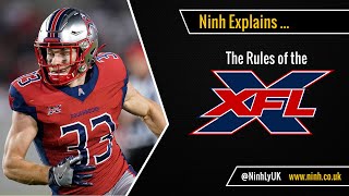 The Rules of XFL American Football  EXPLAINED [upl. by Itram]