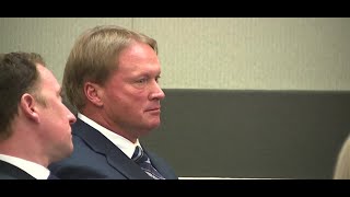 Judge rules against NFL former Las Vegas Raiders coach Jon Gruden set for trial [upl. by Ahset]