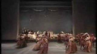 Nureyev choreographs amp dances Romeo 16 Dance of Knights [upl. by Fauman]