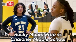 Chaloner Middle School vs Rocky Mount Prep [upl. by Teeter]