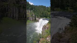 On the road to STURGIS Upper Mesa Falls Ashton Idaho [upl. by Llechtim]