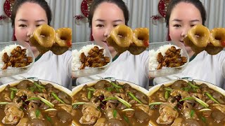 Monkfish Liver，Asmr Mukbang Chinese Food Eating Show [upl. by Nlyak978]